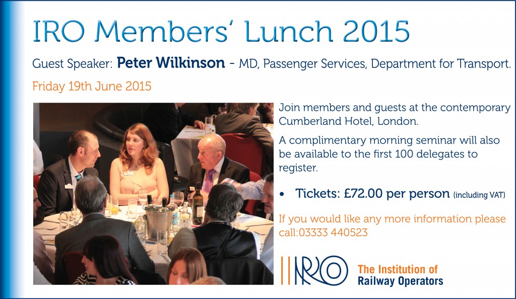 IRO Annual Lunch 2015